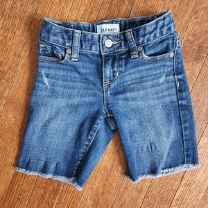 Old Navy Girls Sz 5 Denim Shorts
